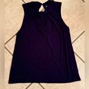 Chic Sleeveless Purple Tank Top